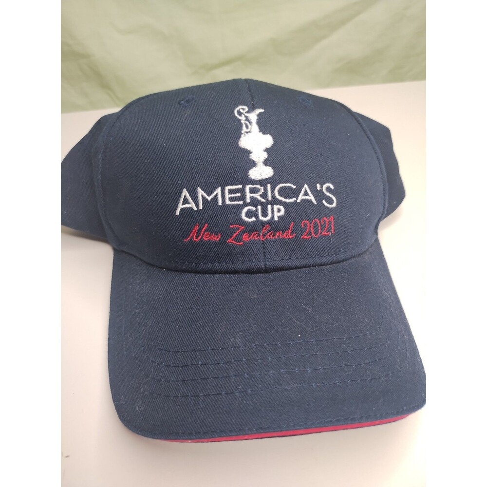 Blue Adjustable America's Cup The Regatta Sailing 2021  Zealand Hat Strap back - Picture 6 of 6